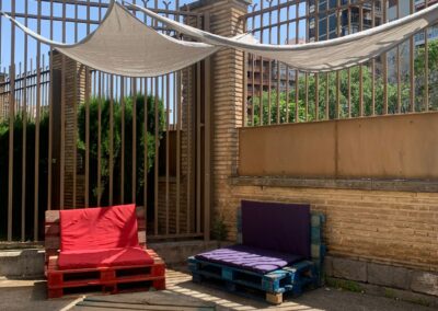 Espacio chill out Propuesta ganadora IES Goya Zaragoza