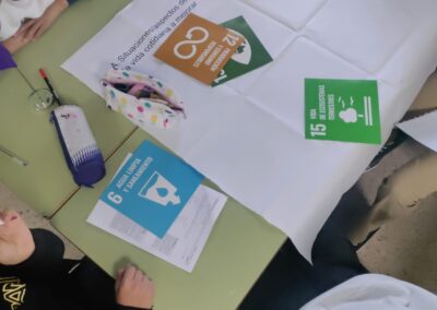 Sesiones en el IES Gomez Moreno Madrid