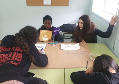 Sesiones en el IES Goya Zaragoza Personas