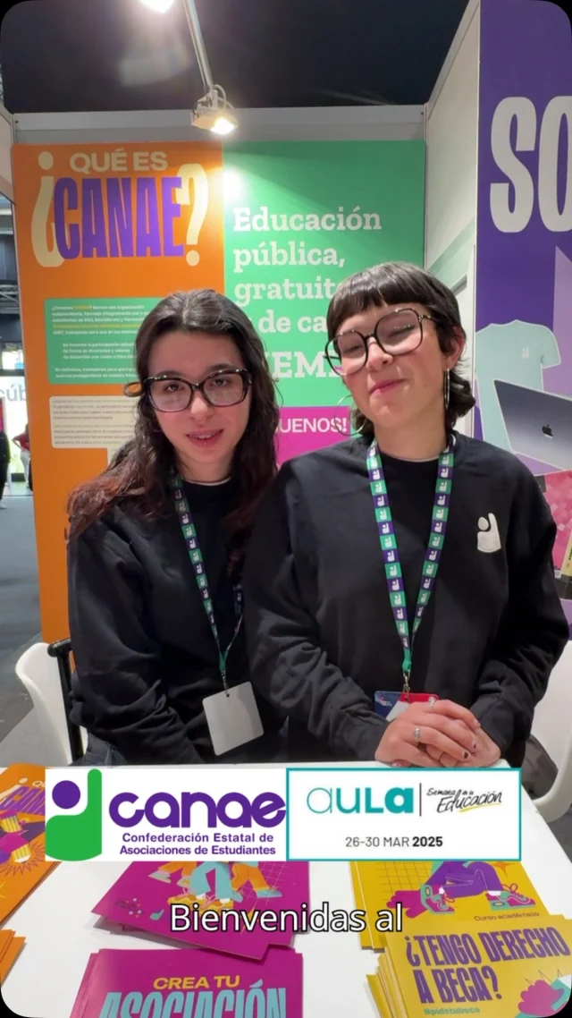 ¿Qué no sabes todavía qué es CANAE? Pues te lo resumimos en un minuto.

Estuvimos en #aula2025 asesorando a estudiantes, ayudando e informando sobre la convocatoria de becas de este año y animándoos a participar 🙌🏻

Aun así, lo mejor que puedes hacer es estar conectado con nosotros 🔝